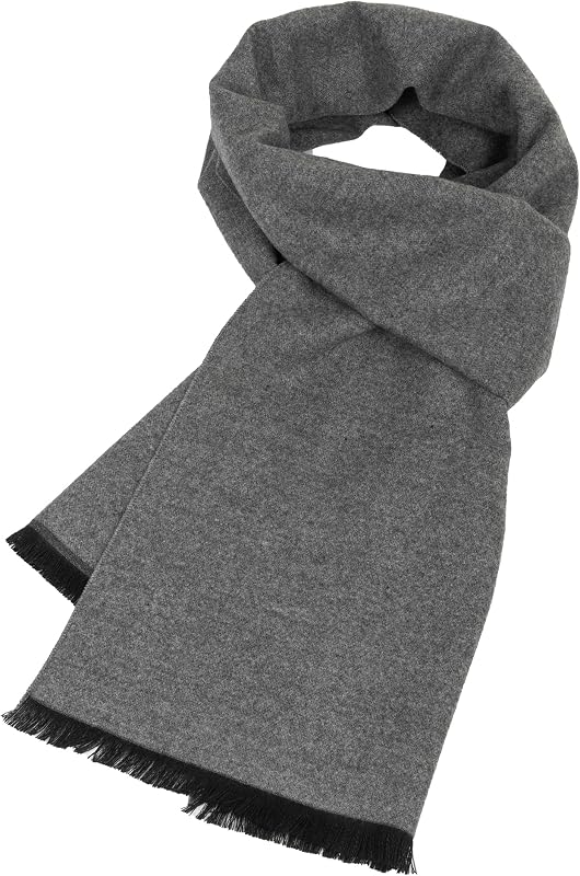 Bufanda para hombre Bufandas cálidas de invierno Chal Bufanda larga y gruesa para hombres Clima frío