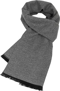 Bufanda para hombre Bufandas cálidas de invierno Chal Bufanda larga y gruesa para hombres Clima frío