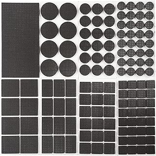 Non Slip Furniture Pads- Furnigear Premium 129 Pieces Furniture Grippers Chair Leg Pads Self Adhesive Rubber Chair Feet- A...