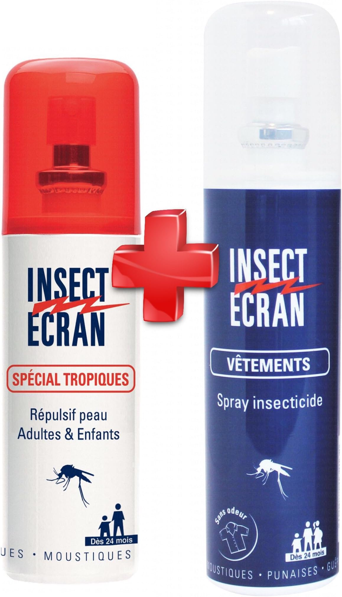 Insect Ecran Special Tropics Mosquito Repellent 75 ml+ Spray for Clothes 100 ml