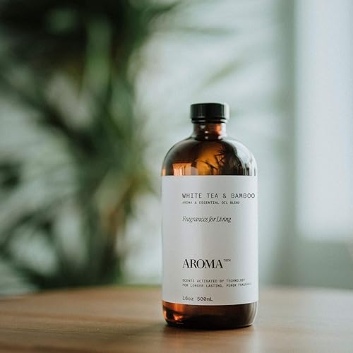 Miniatura 8 de AromaTech Aceite de aroma de té blanco y bambú para difusores de aceite de aroma, 16.9 onzas líquidas