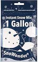 Vista 10 de SnoWonder Instant Snow - Nieve artificial, mezcla para preparar de nieve