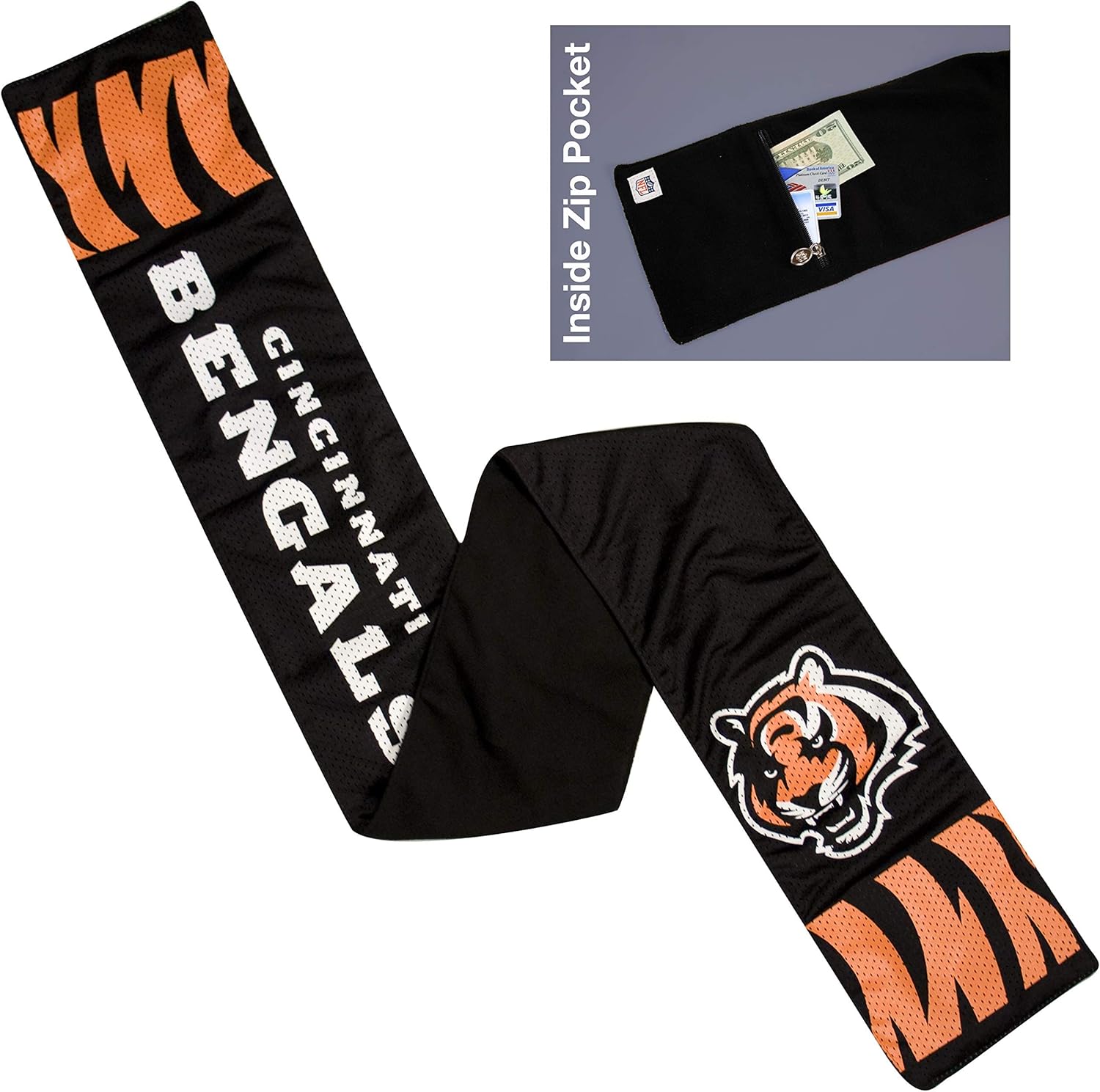 Littlearth Cincinnati Bengals Jersey Scarf