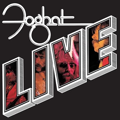 Live por Foghat — capa do álbum