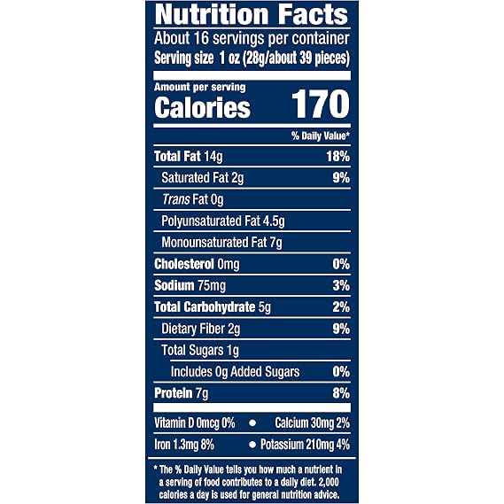 PLANTERS Lightly Salted Peanuts, Plant Based Protein Snacks, 16 Oz (12 Ct)