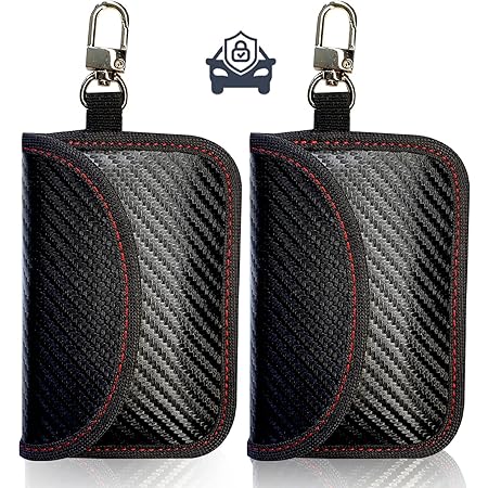 Teskyer 2 Pack Faraday Pouch For Car Keys, Keyless Car Key Signal - View #4