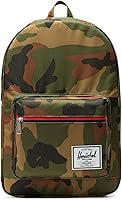 Herschel Pop Quiz Backpack, Woodland Camo/Multi Zip, Classic 22L