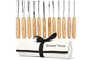 Schaaf Wood Carving Tools Set - Carving Chisels for Professionals
