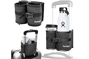 Perilogics Hands-Free Travel Cup Holder: The Ultimate Airplane Essential