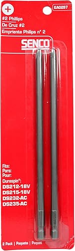 Miniatura 2 de Senco EA0297#2 Phillips Bits - para sistema integrado de tornillo de alimentación automática con tecnología Duraspin (2-2 paquetes)