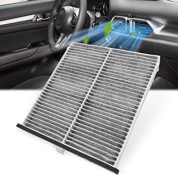 Replace For GCF003 CF11811 Mazda3, Mazda6, CX-5 Cabin Filter, Compatibile With KD45-61-J6X, Strong Adsorption w/Upgraded Activated Carbon, Premium Cabin Air Filter.