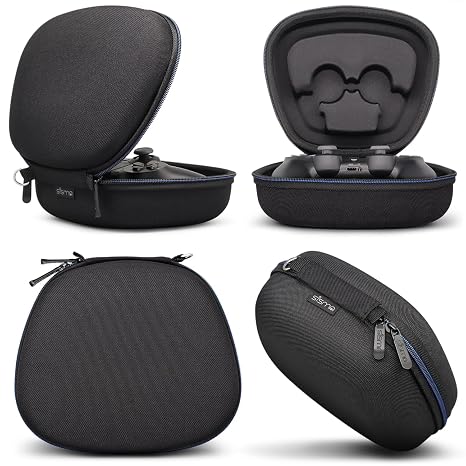 sisma Carry Case Compatible with PS4 Wireless Controller, Dual Shock 4 Controller Holder Travel Protective Case Storage Bag Home Safekeeping