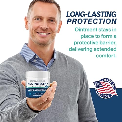 Miniatura 5 de OWELL NATURALS Neuropatía Alivio Nervioso Oitnment para pies, dedos, manos, dedos de los pies, espalda, piernas y brazos, fórmula de acción rápida,