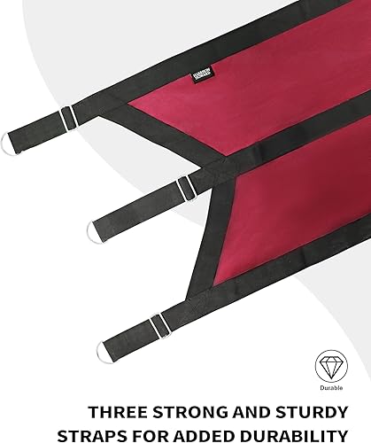 Vista 4 de Harrison Howard Tela de larga duración Uso en el hogar Granero Ganchos de resorte resistentes y anillos en D correas ajustables Protector de bloqueo