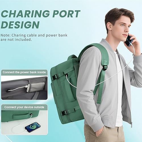 Miniatura 4 de Mochila de viaje, Verde, Viajes