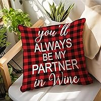 Vista 15 de Almohadas para el día de San Valentín, My Valentine Has Four Paws, fundas de almohada a cuadros de San Valentín, funda de cojín de 18 x 18 pulgadas