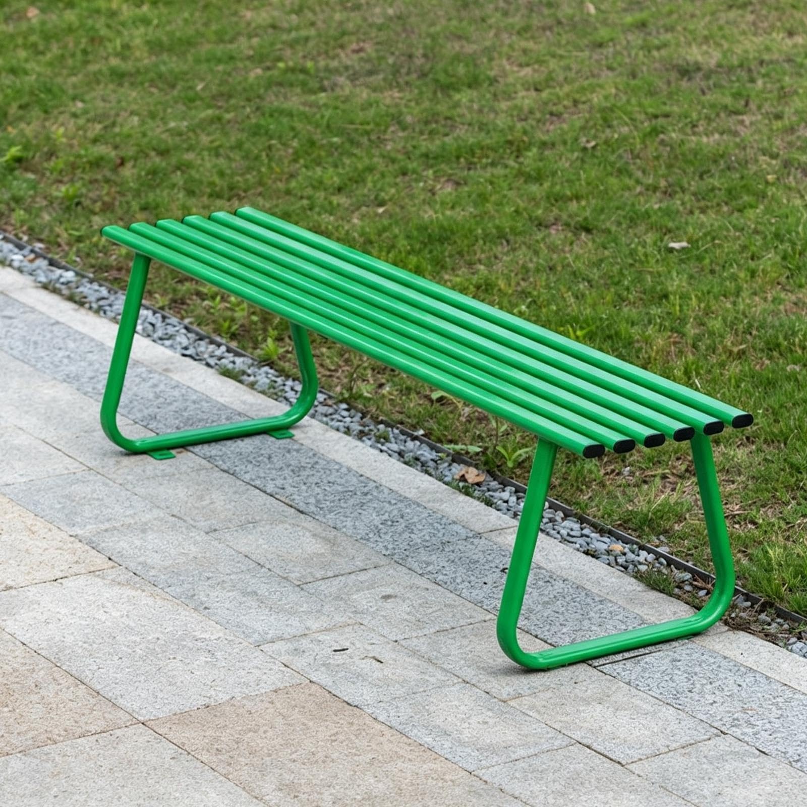 Banco De Jardin Exterior Metálico,Mueble Para Porche,Parque Y Patio Trasero