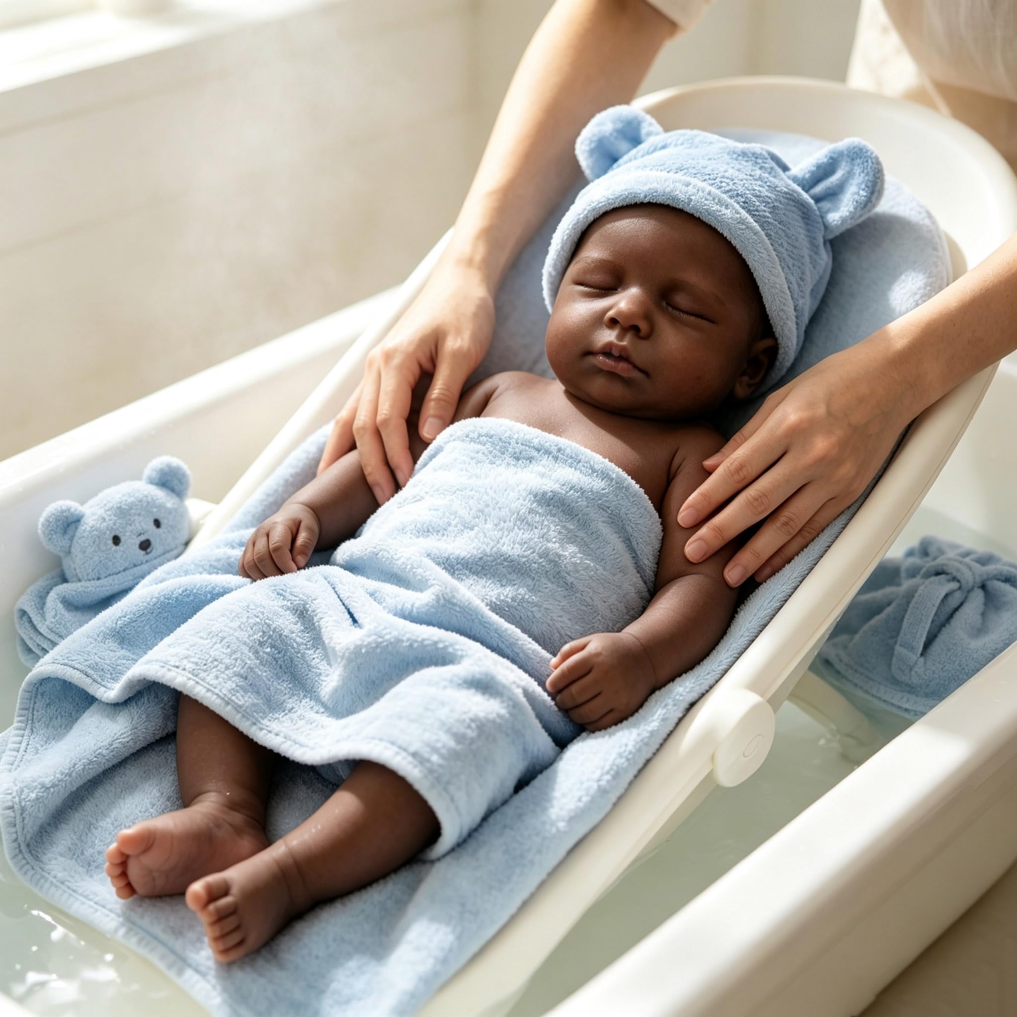 Anano Black Reborn Baby Boy Doll Silicone Full Body - 33cm