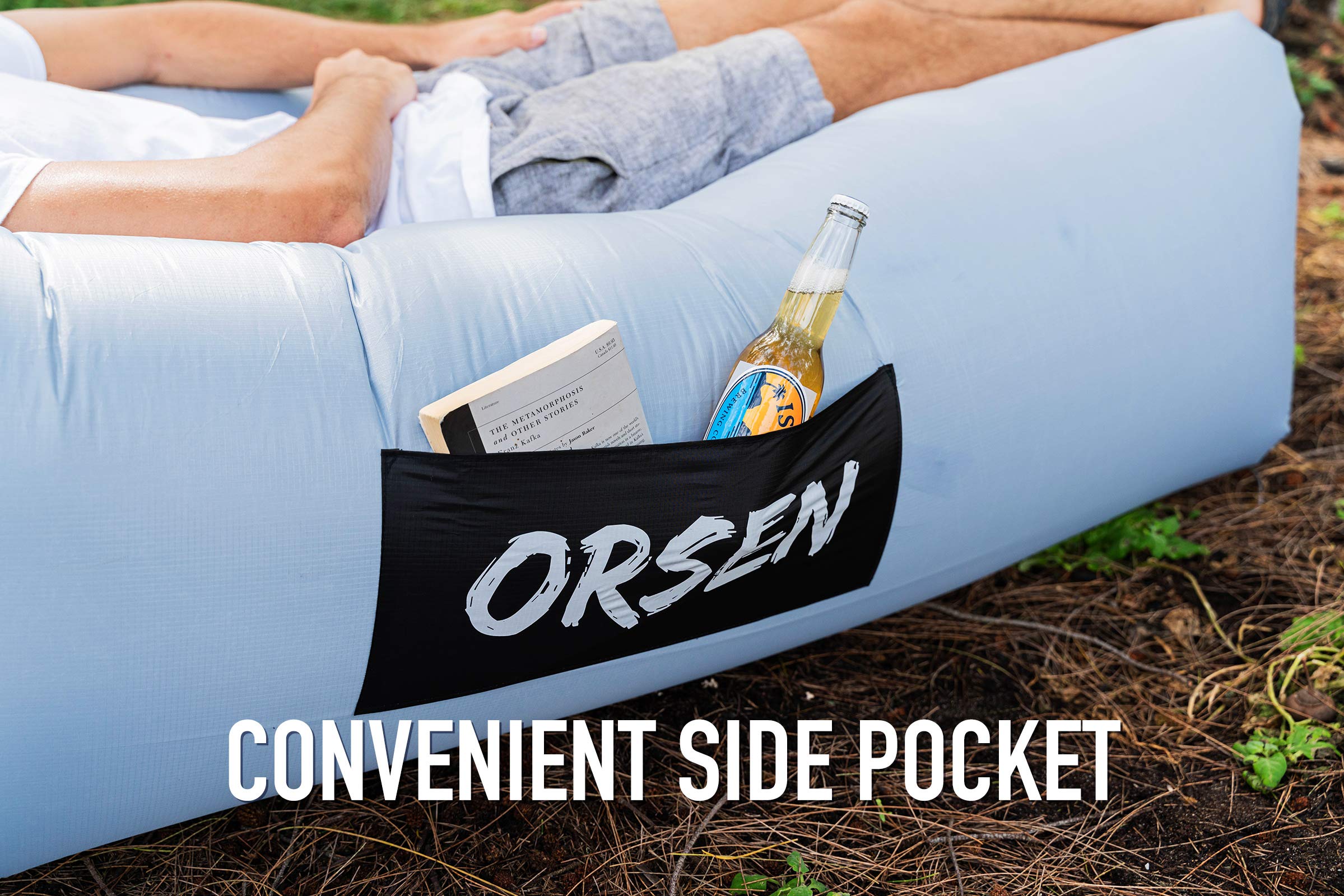 Divano Gonfiabile Chillbo Orsen – Comodo, Portatile, Perfetto Per Campeggio, Spiaggia E Festival