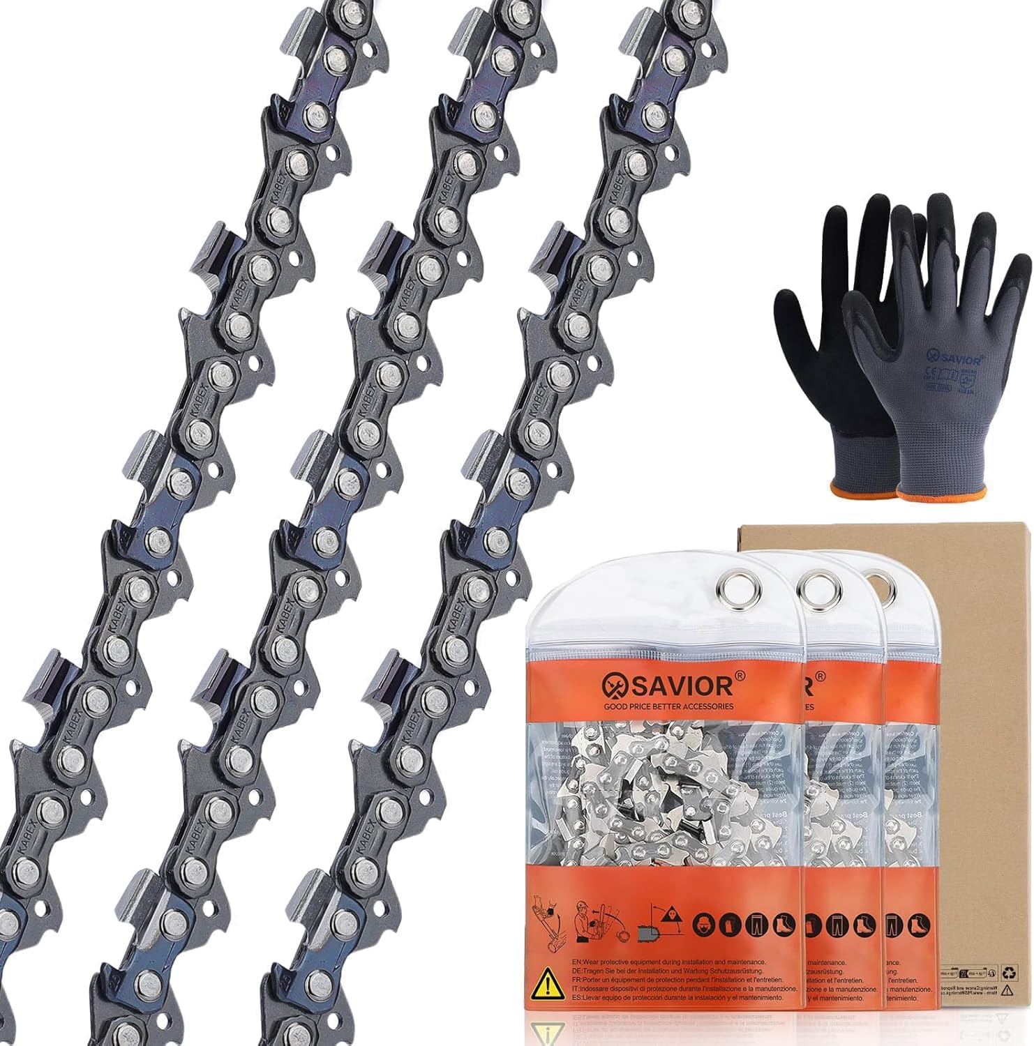 mshichin品です Amazon.com: Savior 3Pack 18 Inch Chainsaw Chain Replace Stihl 63