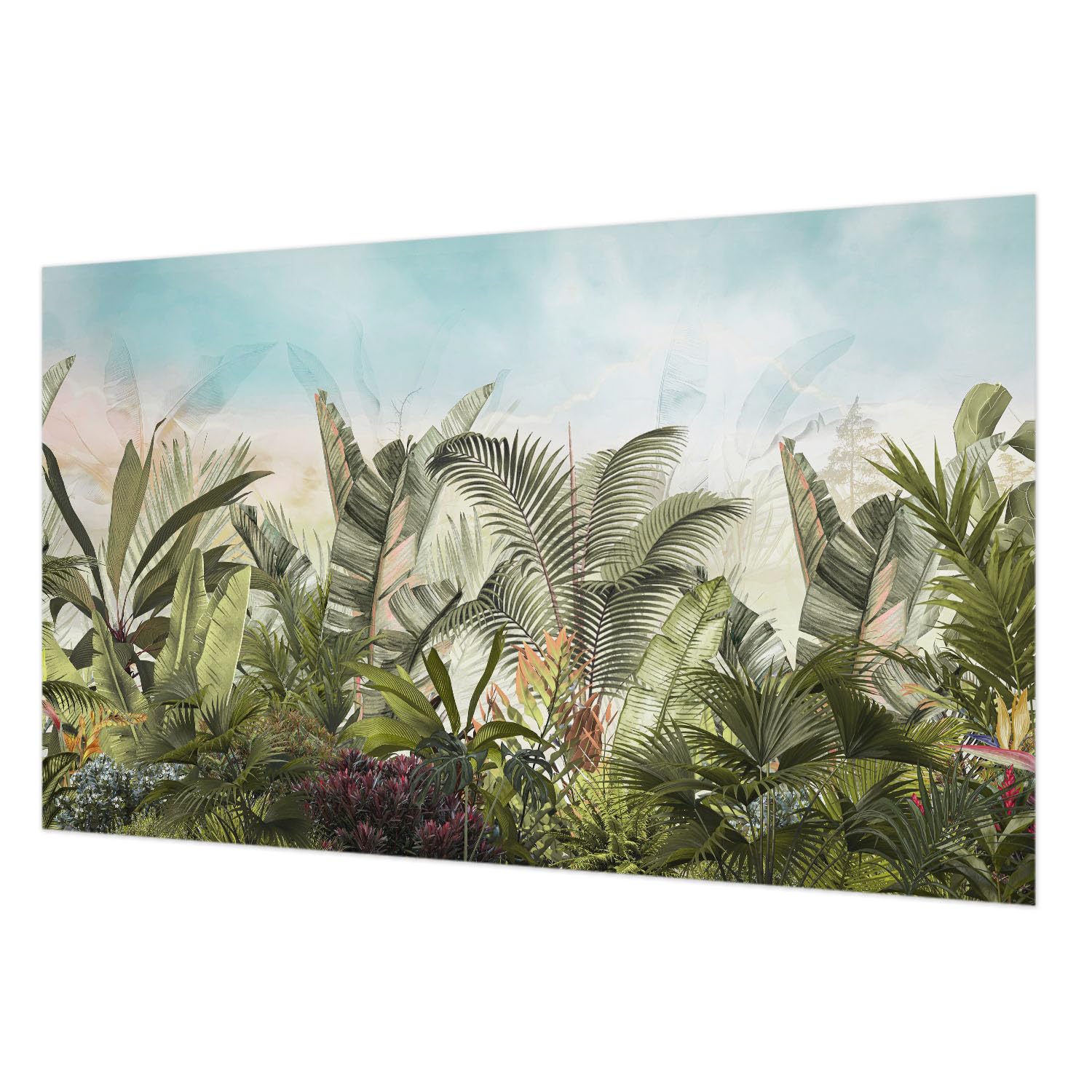 Papier peint paradis tropical 416x254 pour une chambre évasion