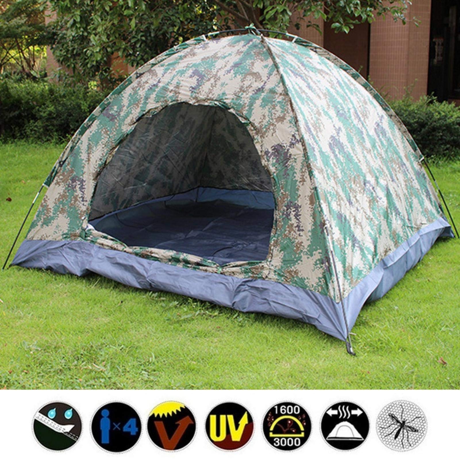 Rucksack-Zelt Outdoor-Zelt Camping-Zelt für Outdoor-Jagd Wandern Klettern Reisen Sport & Freizeit