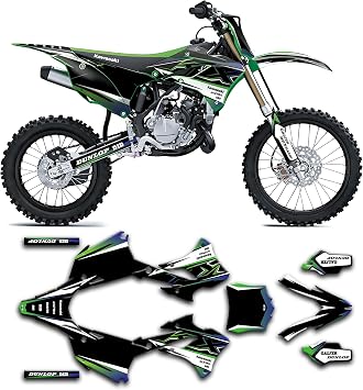 Custom Decal Kit for KX85 KX112 KX 85 112 2022-2025 MX Motocross Dirt Bike, KW851222N003-KO