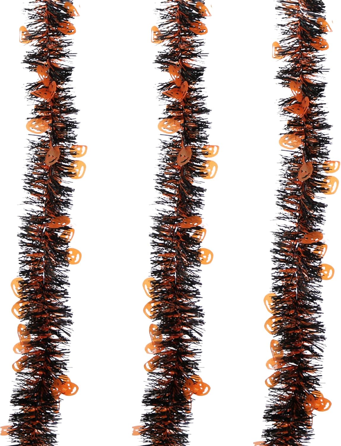 Garland Tinsel Halloween Tinsel Garland 3 Pieces 2.8 m Tinsel Twist