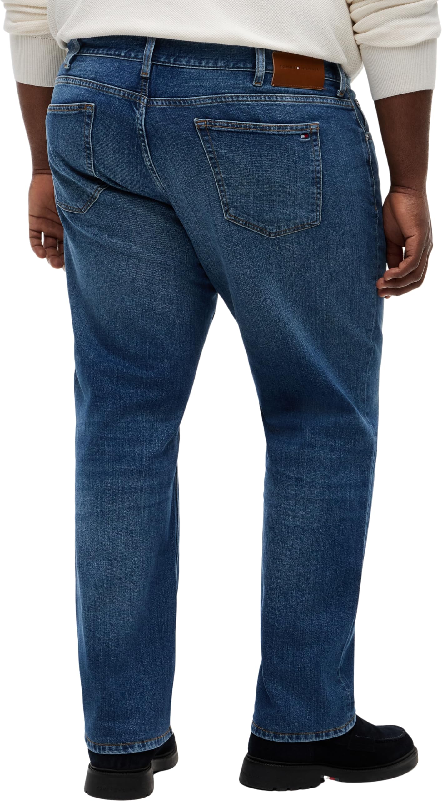 Tommy Hilfiger BT-Regular Madison Cobalt Blue-b Mw0mw44051 - Otros Pantalones Vaqueros Hombre