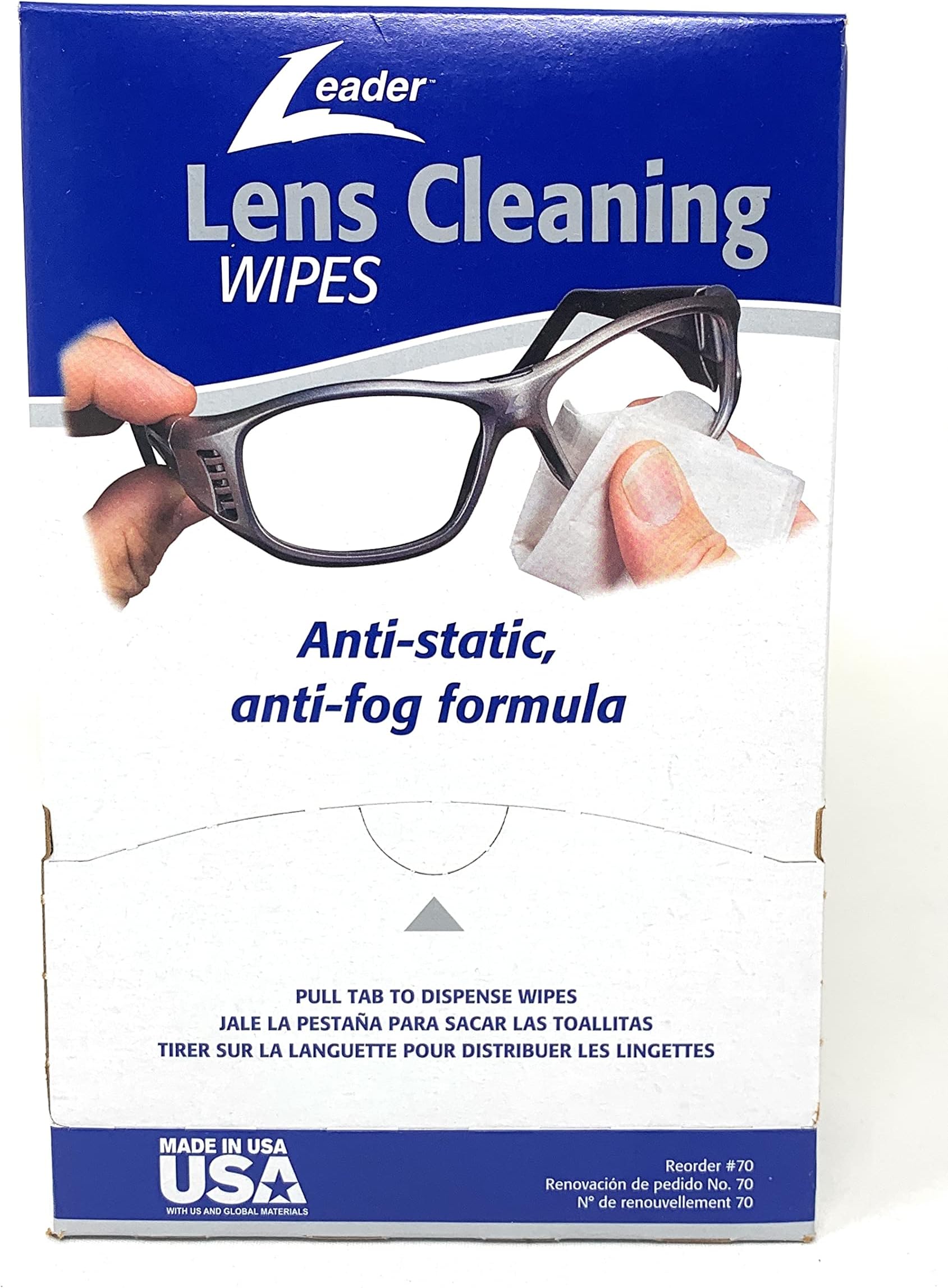 Lens Cleaning Towelette Dispenser