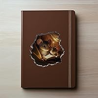 Vista 3 de Calcomanía de ratón para padres e hijos con agujero de ratón, calcomanía de pared 3D con agujero de ratón