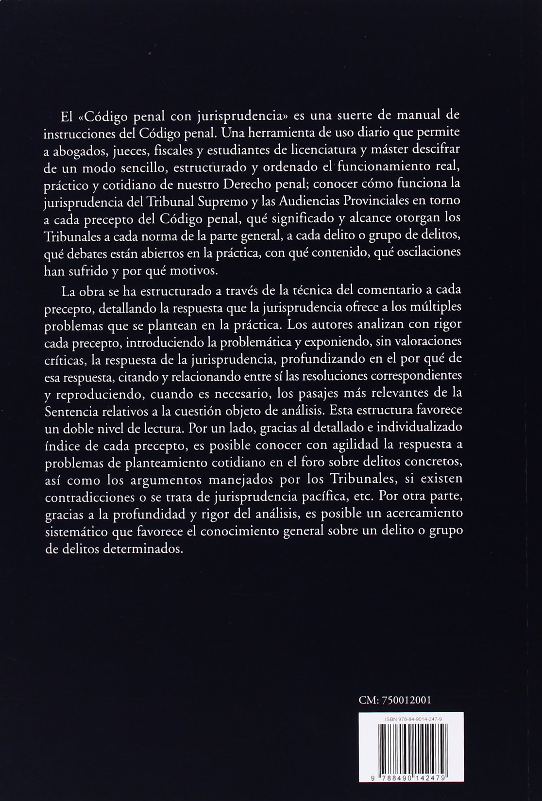 Código Penal con Jurisprudencia (Código con Jurisprudencia)