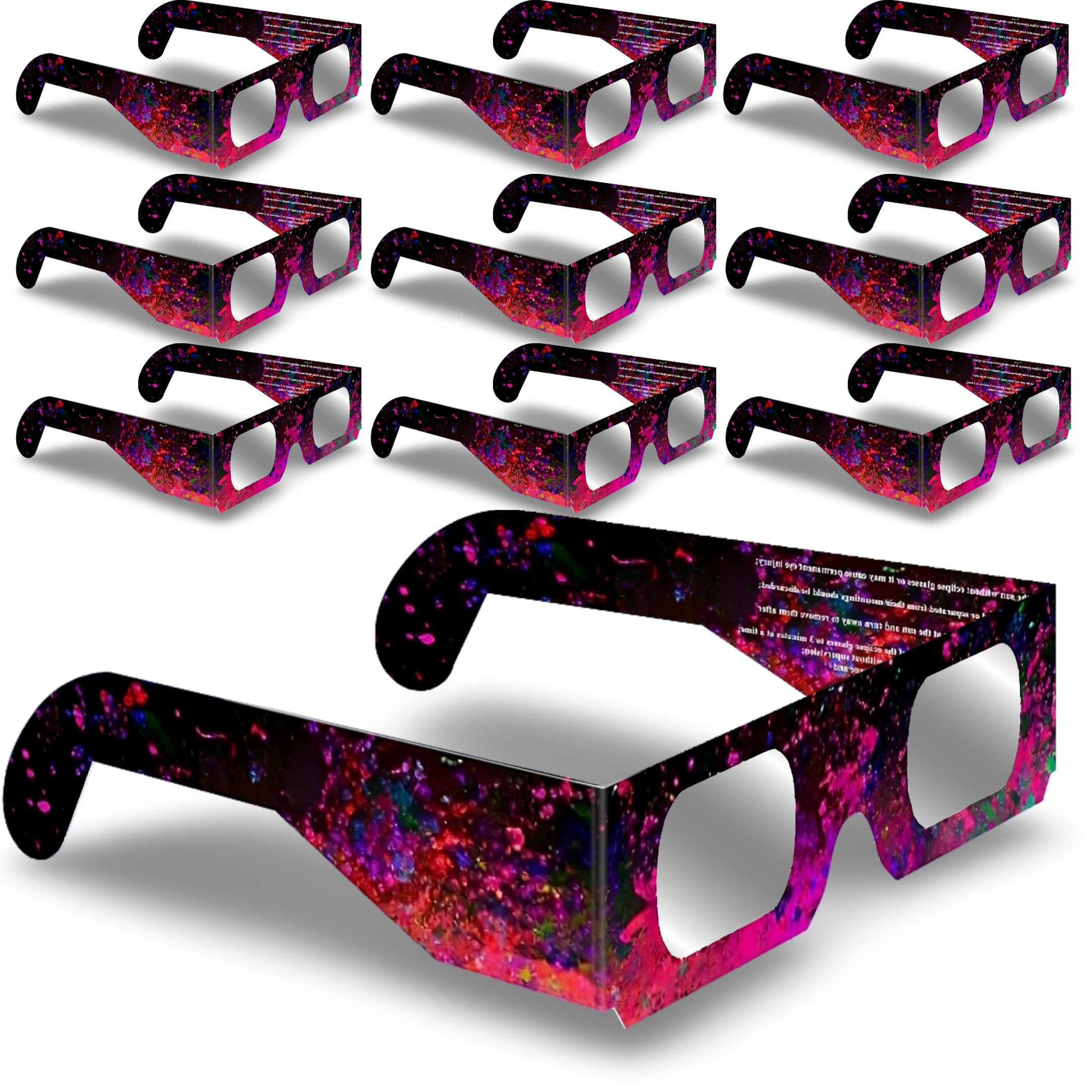 Photo 1 of Gravitis AAS approved solar eclipse glasses, (10 pack) ISO 12312-2 Compliant, Ideal solar eclipse viewing glasses for 2024 Total Solar Eclipse across USA
