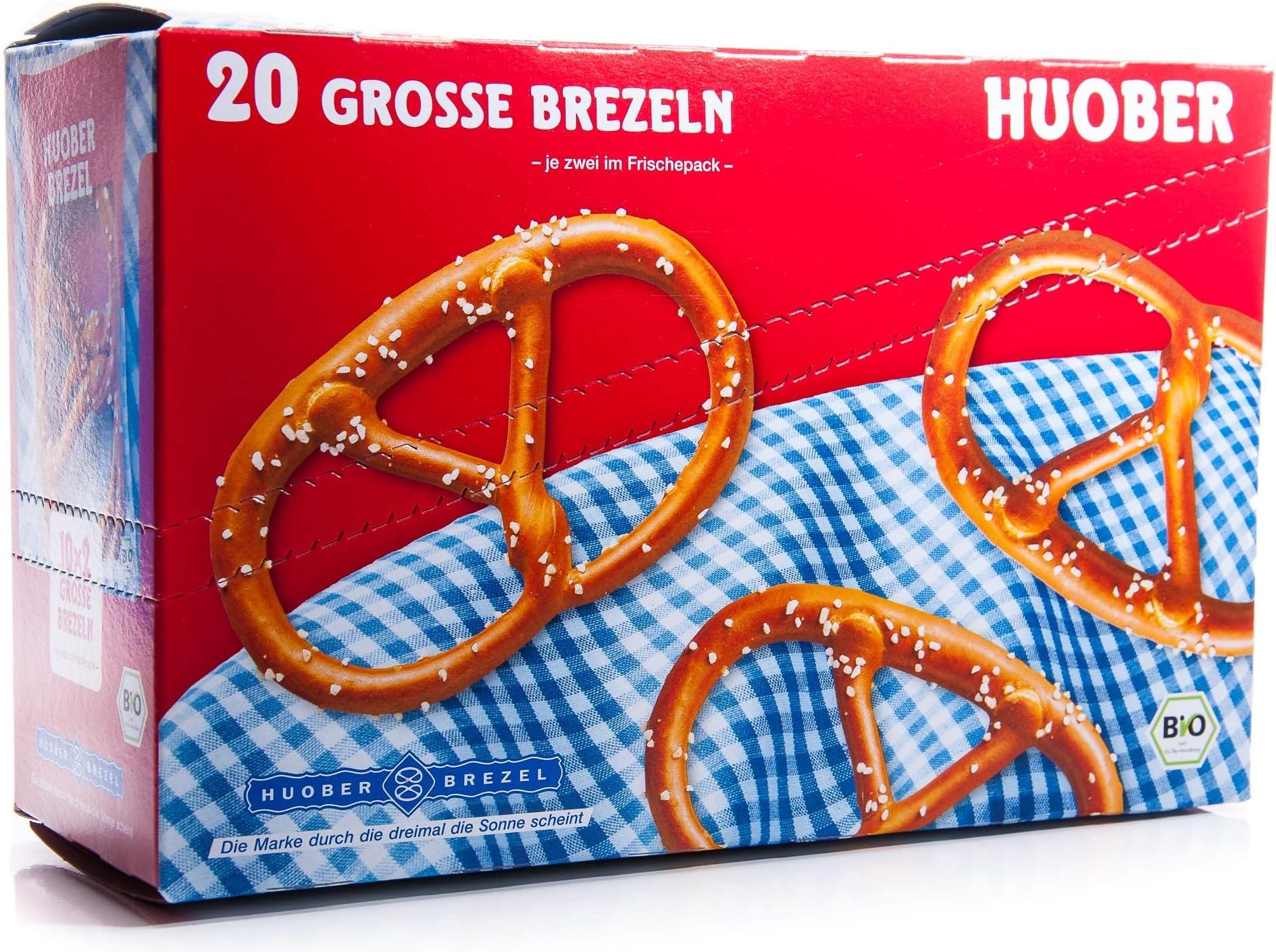 German Huober Pretzel BIO from controlled organic farming – 1 x 400 g