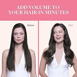 GOO GOO Clip in Hair Extensions Real Human Hair, Remy Human Hair Extensions Clip ins for Women, Natural Human Hair, 16inch 150g 9Pcs, 1C Mocha Brown