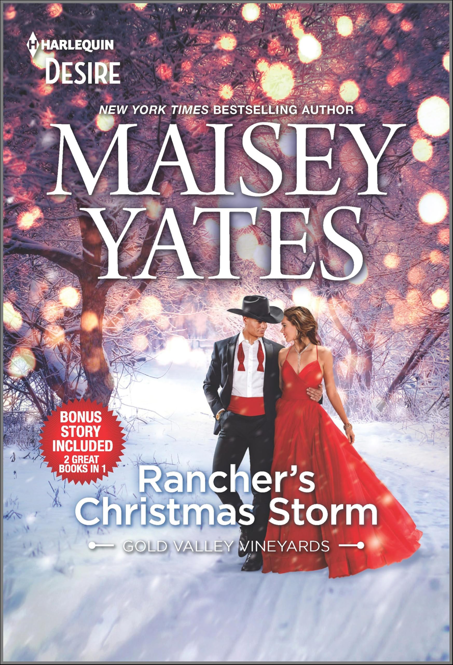 Buy Rancher's Christmas Storm: A Sassy, Steamy, Snowbound Western Romance (Gold Valley Vineyards) — BookShops.in