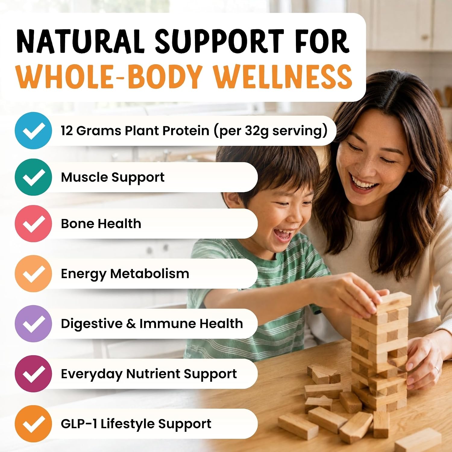 Tiny Sprouts Organic Hemp Hearts + Full Serving Probiotic + Vitamin D3 | Superfood Protein Booster for Kids & Adults | Omega-3, Iron, Magnesium, Zinc | Brain & Immune Support | Gluten-Free | 7 oz image 3