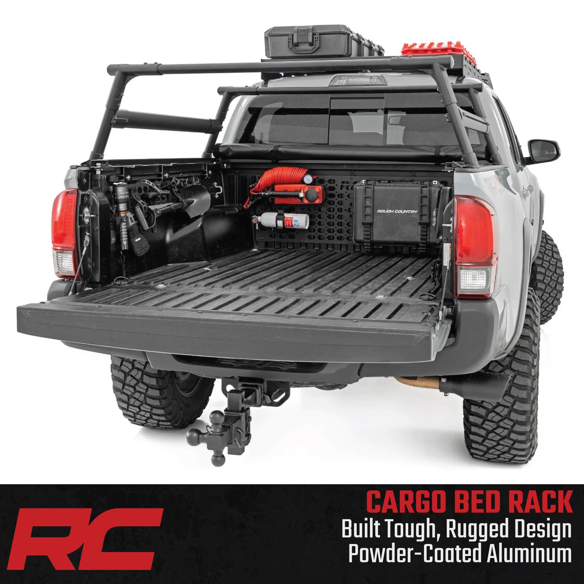Amazon.co.jp: Rough Country アルミニウムベッドラック 2005
