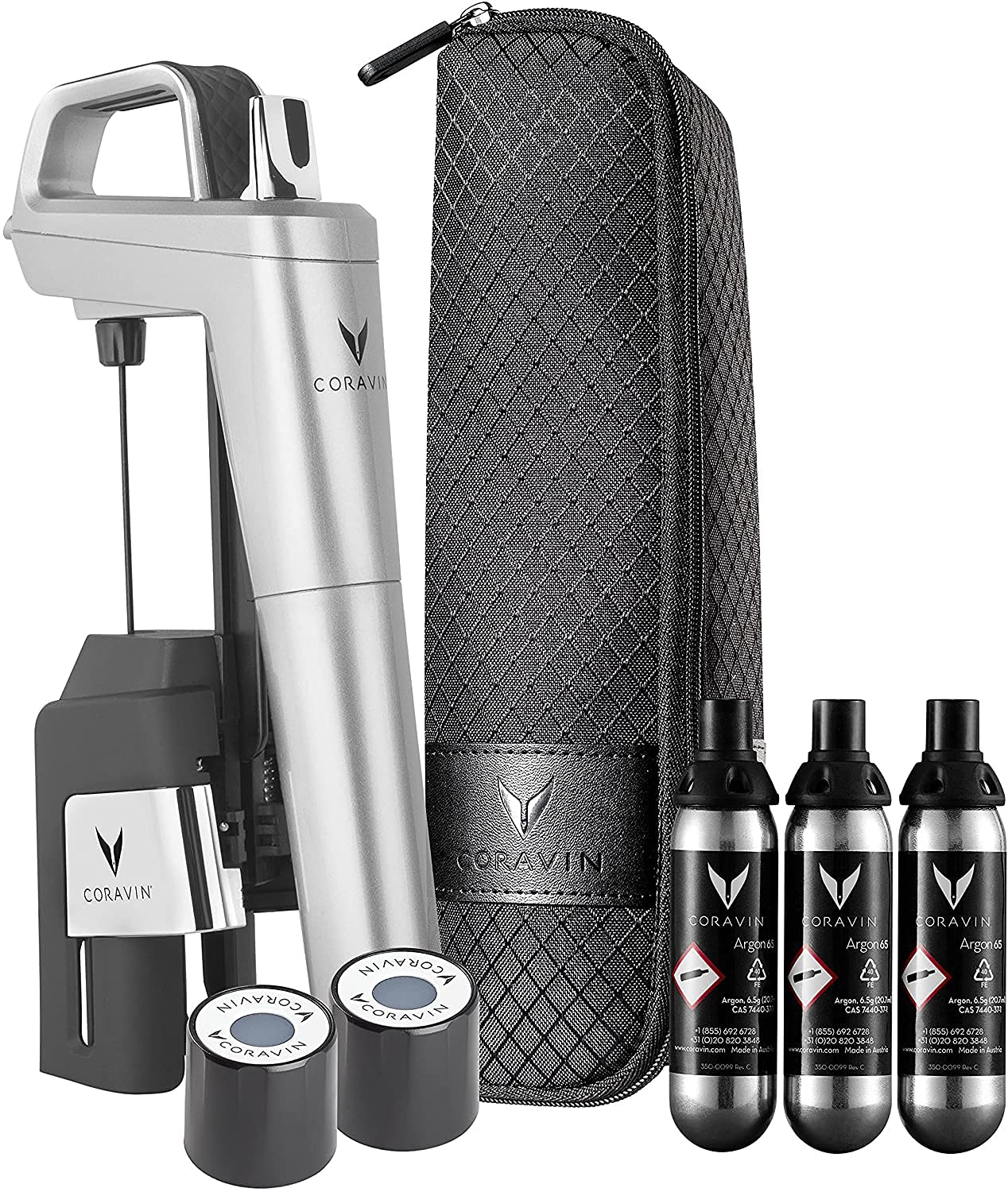 Dionysus BEVTECH Wine Preservation System Model Six Silver