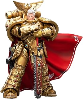JOYTOY Warhammer 40k Imperial Fists 1/18 Action Figure Imperial Fists Rogal Dorn Primarch of The Vllth Legion 7inch Movable Model,Collectible Figurine