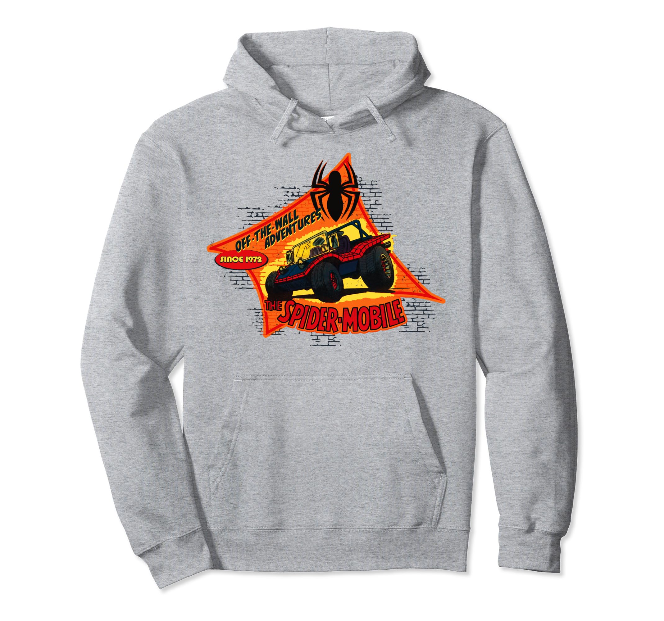 Pull Spider-Man Retro Sweat Capuche Idée Cadeau Anniversaire pour Fan de Comics