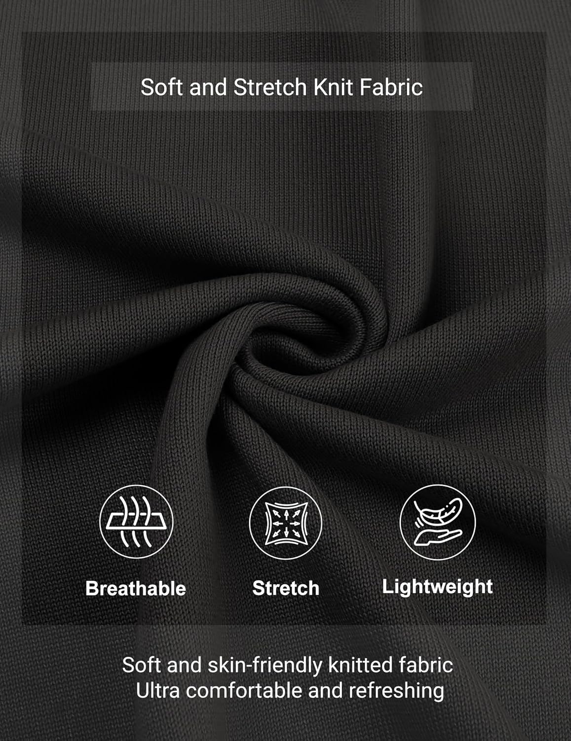 COOFANDY Mens Henley Sweater Long Sleeve Quarter Button Sweaters Casual Knit Pullover Sweater - Image 6