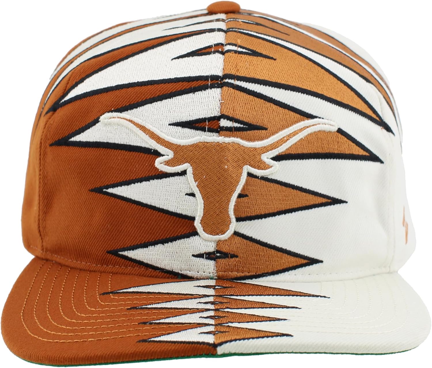 ZHATS NCAA Officially Licensed Adjustable Snapback Hat Team Color Split - Image 2