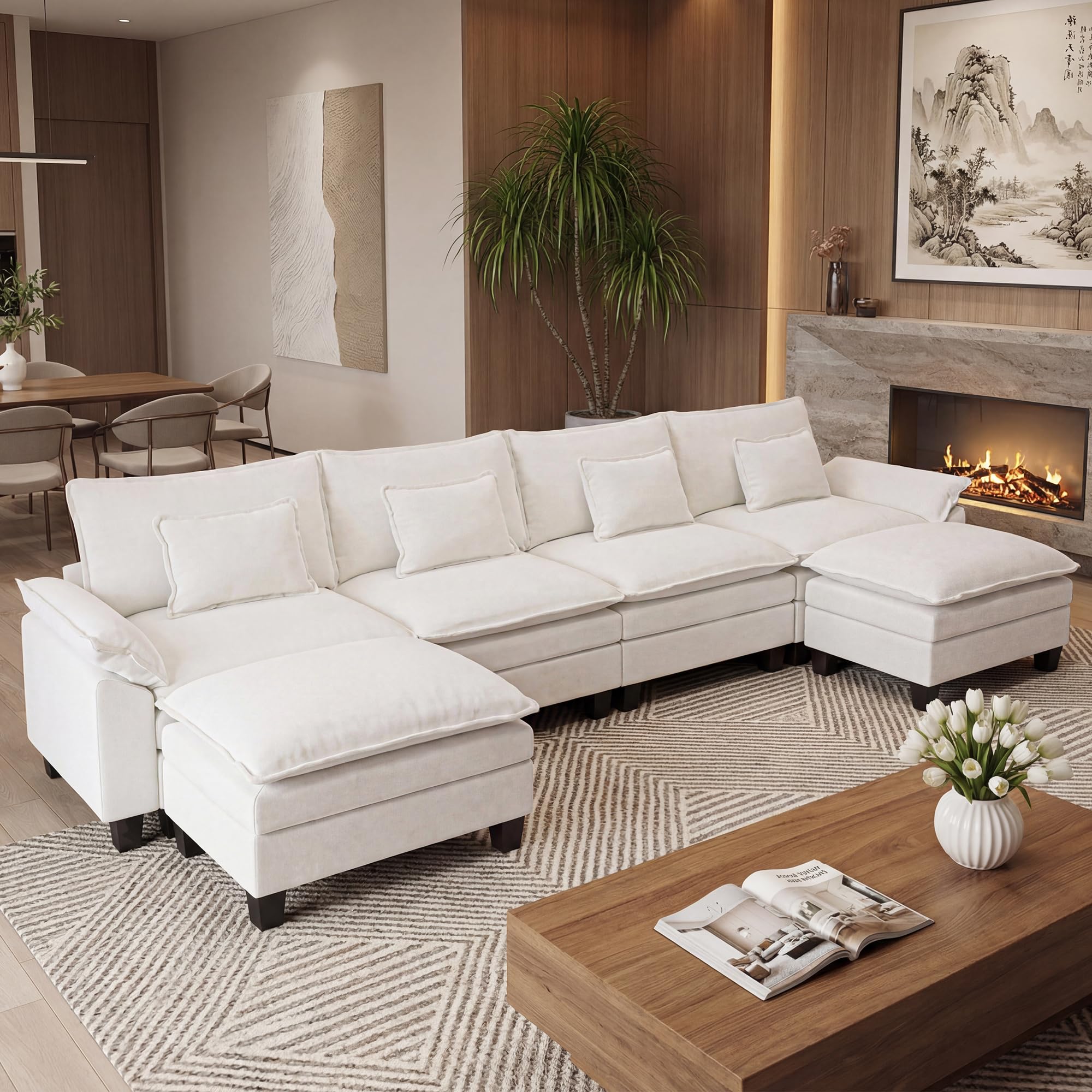 URRED Oversized Modular Sectional Sofa