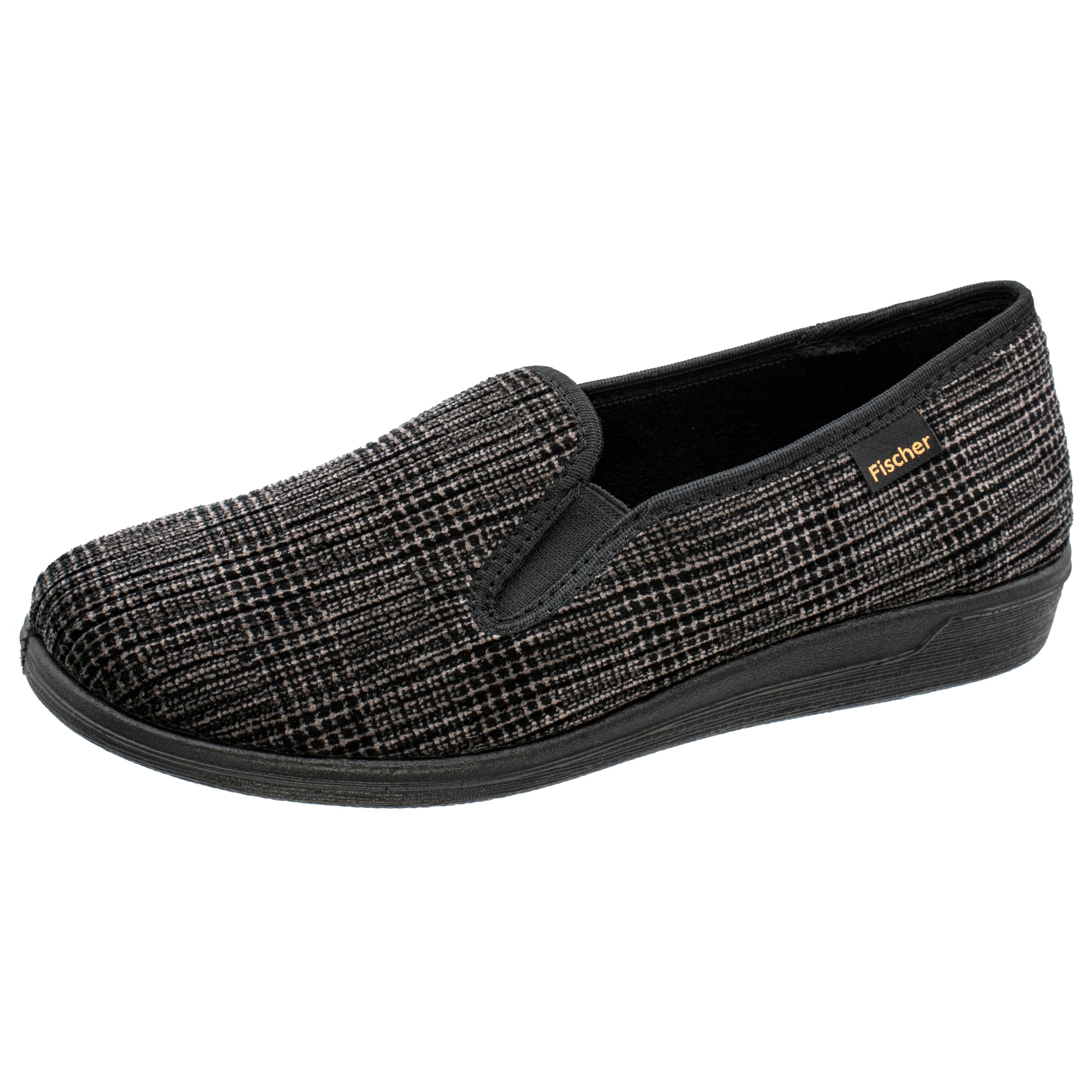 Fischer Men's Frank Low-Top Slippers, Grey, 10 UK