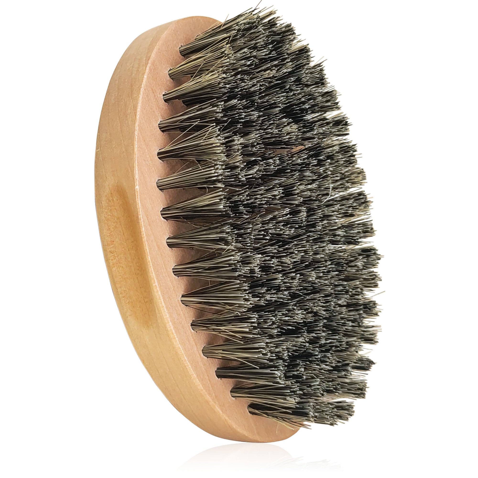 SUNBIRD Beard Brush For Men (Soft brush),Bristle brushes，Men's Beard Grooming Tools And Beard Styling Daily Care
