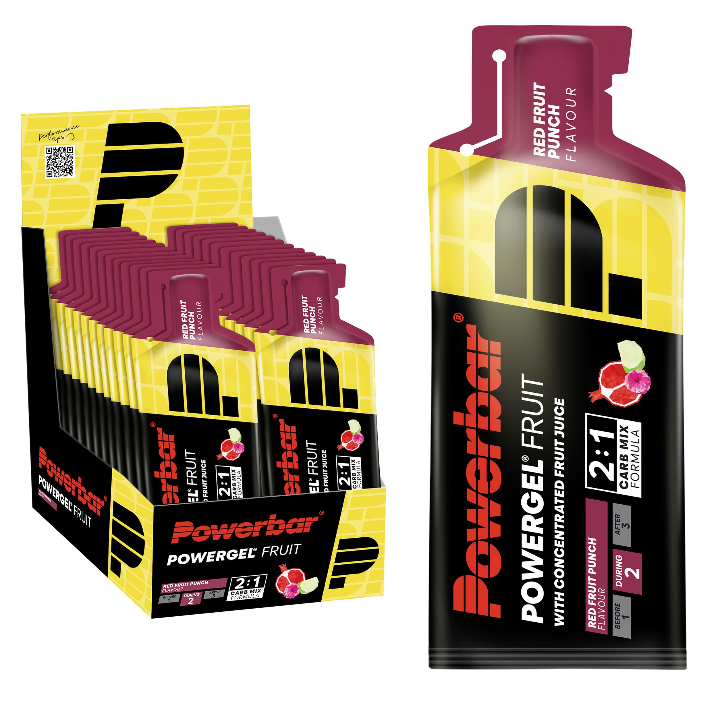 Powerbar PowerGel (24x41g) Red Fruit Punch