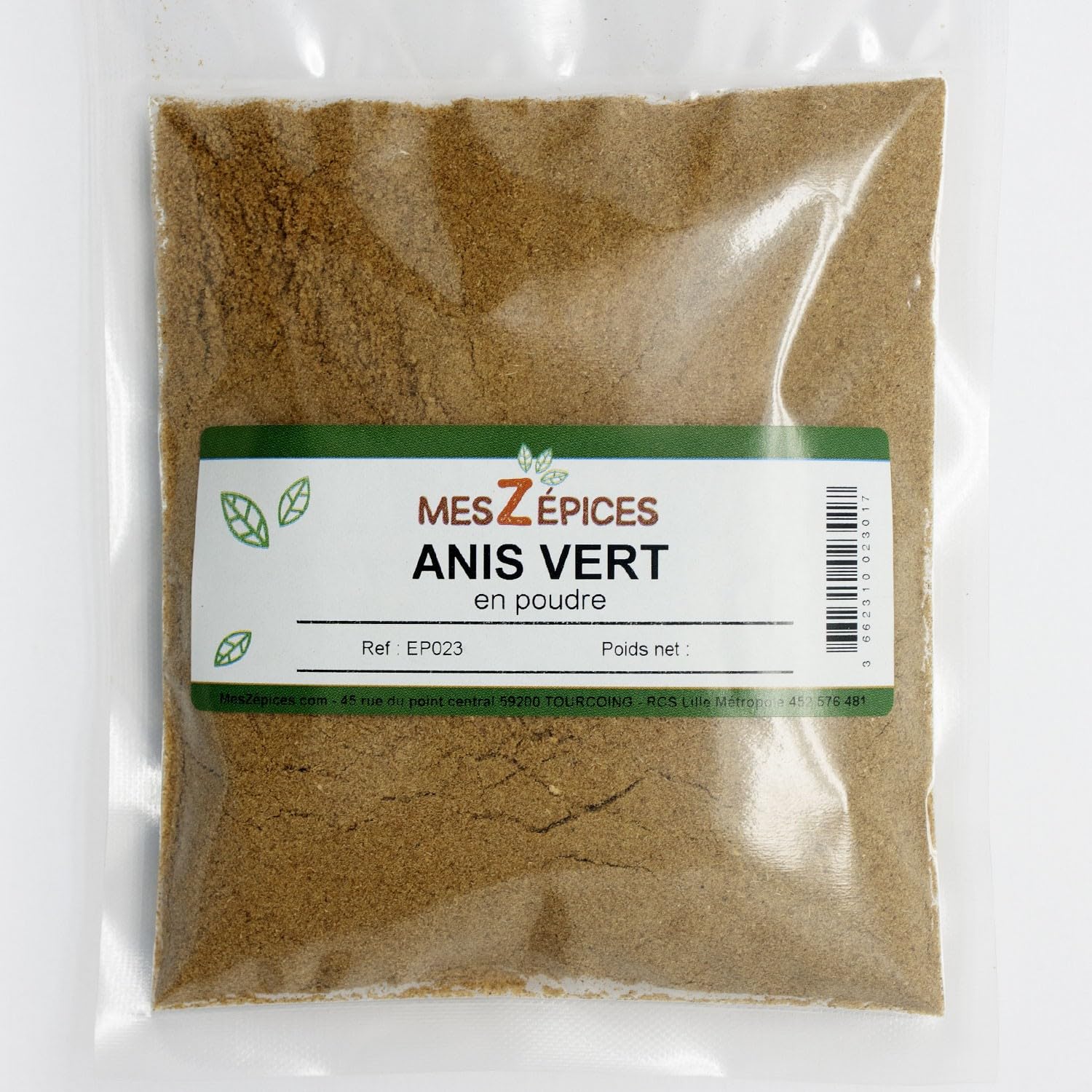 Anis vert en poudre - Sachet de 1 kg
