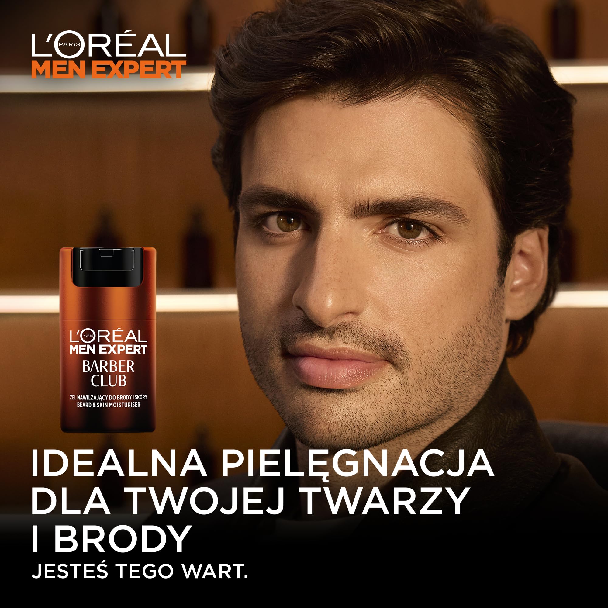 L'Oréal Paris Men Barber Club żel nawilżający do brody i skóry, 50 ml