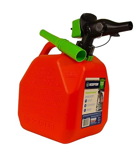 Scepter FR1G252 Fuel Container with Spill Proof Spout with Bonus